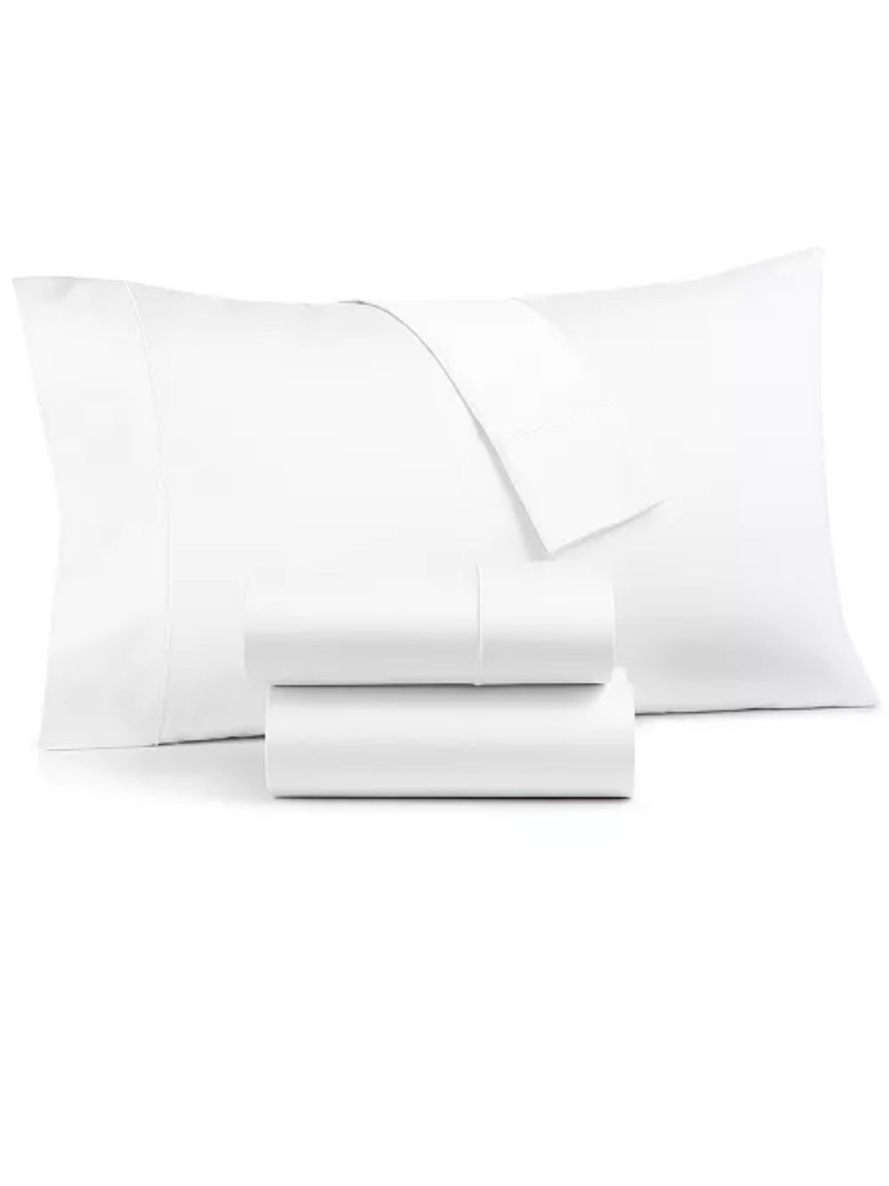NWT Charter Club Sleep Luxe 800 Thread Count Cotton White Full Size 4 Piece Set